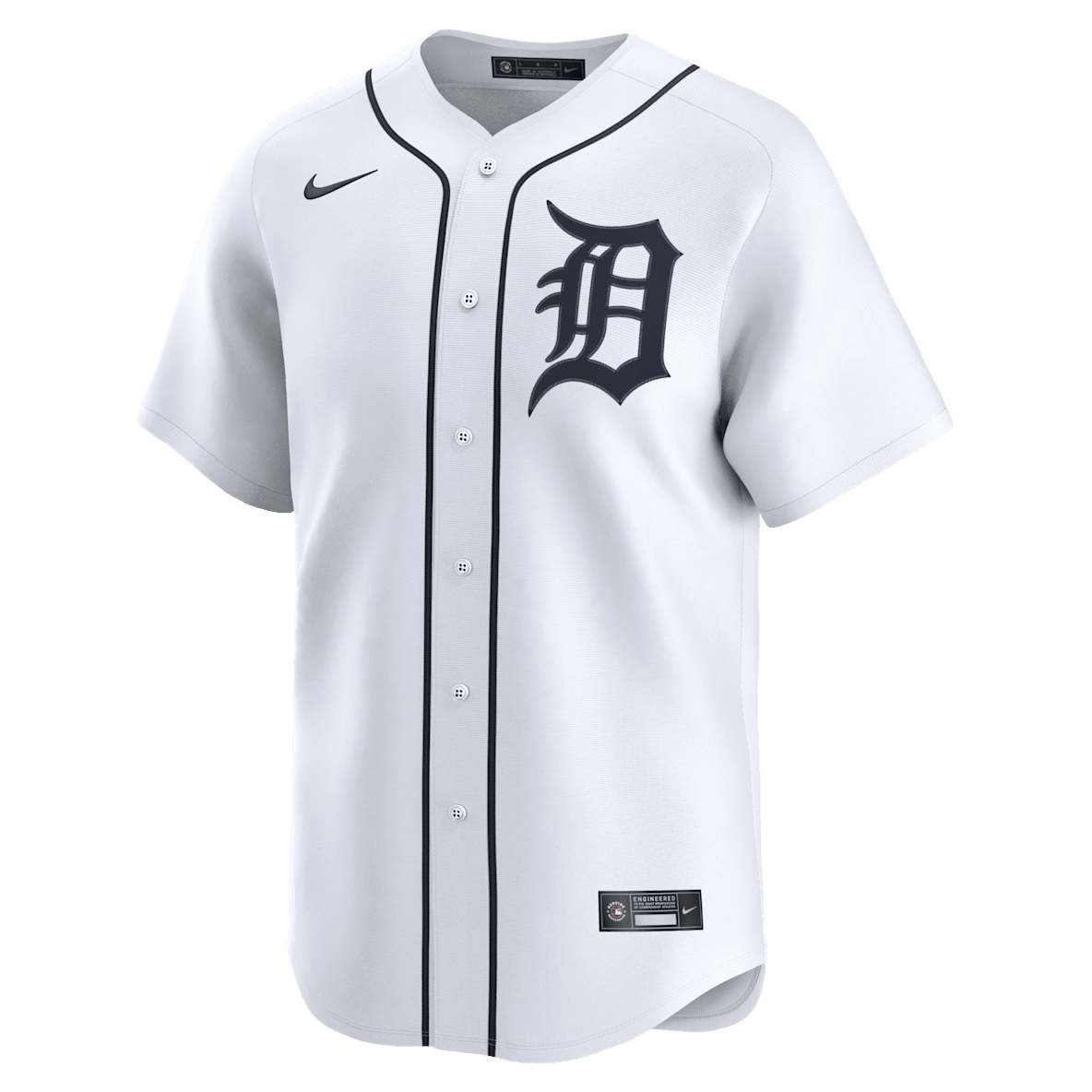 Nike Detroit Tigers ベースボールシャツ Nike Detroit Tigers NAVY Local Motor City Gothic Short Sleeve T